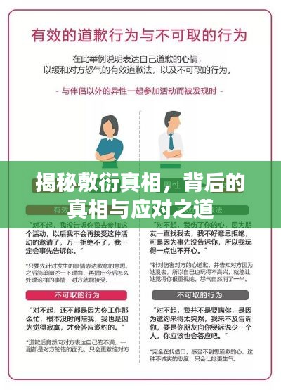 揭秘敷衍真相,背后的真相与应对之道