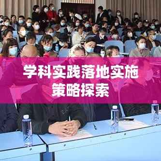 学科实践落地实施策略探索