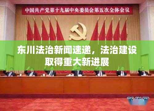 东川法治新闻速递，法治建设取得重大新进展