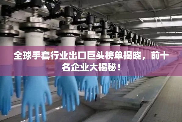 全球手套行业出口巨头榜单揭晓，前十名企业大揭秘！