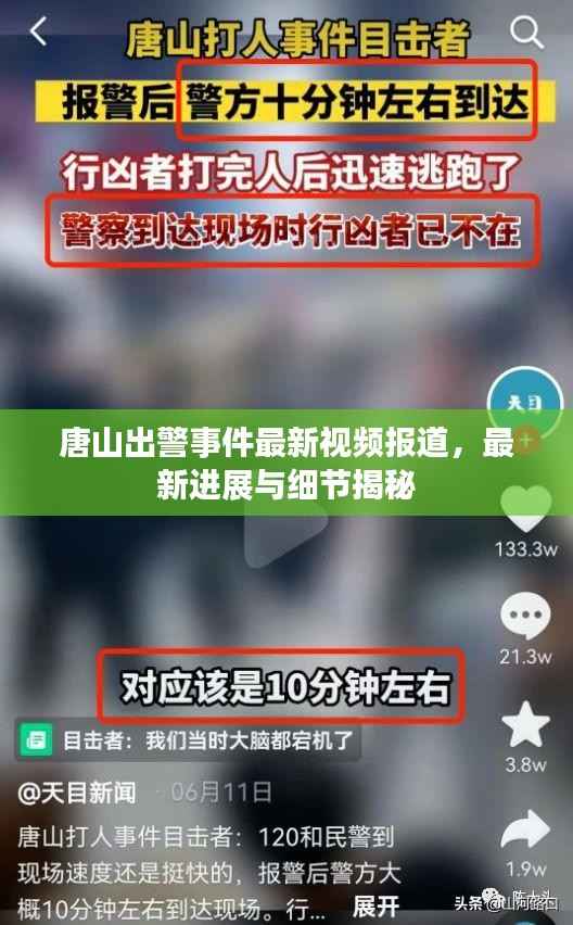 唐山出警事件最新视频报道,最新进展与细节揭秘