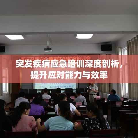 突发疾病应急培训深度剖析,提升应对能力与效率