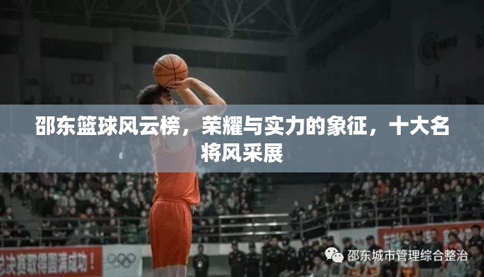 邵东篮球风云榜，荣耀与实力的象征，十大名将风采展